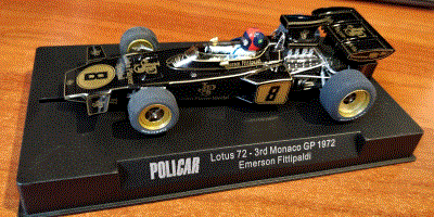 POLICAR - 2020 - CAR02C - Lotus 72 JPS #8 - Monaco 1972 - Emerson Fittipaldi